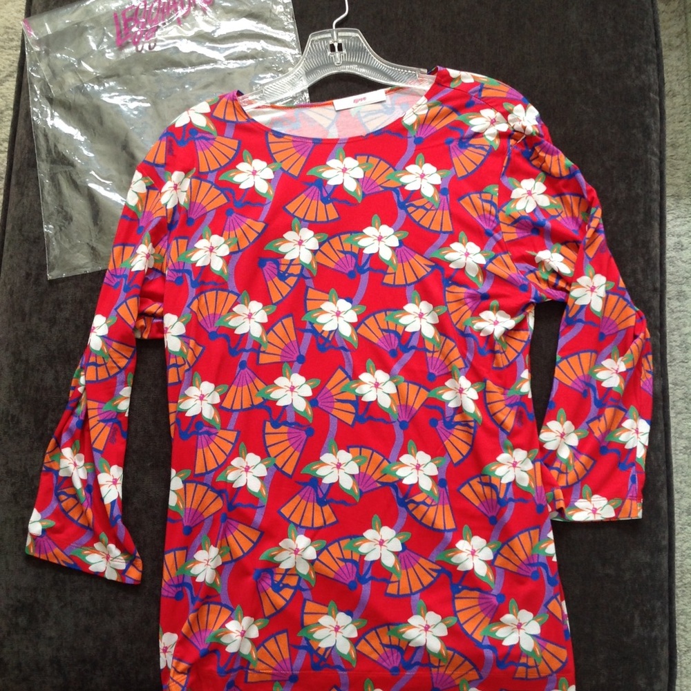 Leggiadro Floral pattern 3/4 sleeve shirt